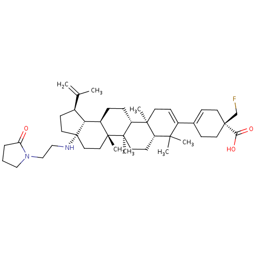 Chemical structure of BindingDB Monomer ID 372364