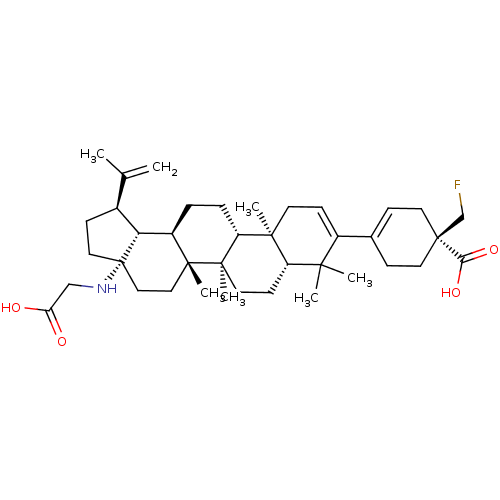 Chemical structure of BindingDB Monomer ID 372373