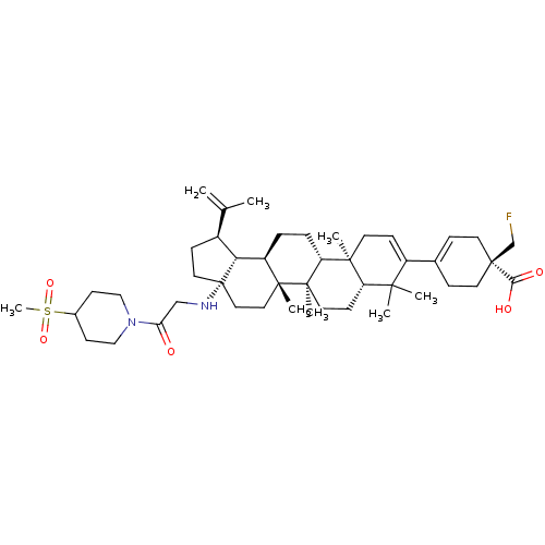 Chemical structure of BindingDB Monomer ID 372376
