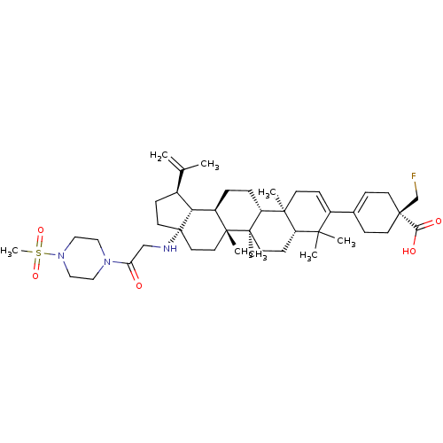 Chemical structure of BindingDB Monomer ID 372378