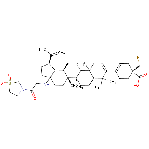 Chemical structure of BindingDB Monomer ID 372380