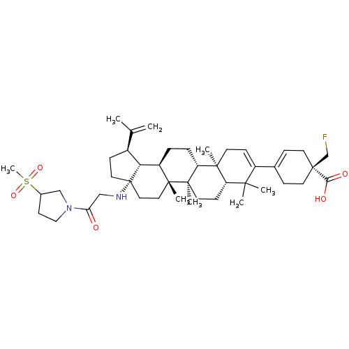 Chemical structure of BindingDB Monomer ID 372381