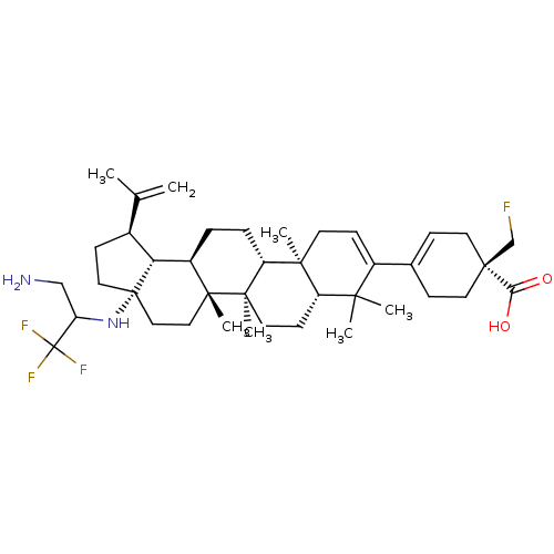 Chemical structure of BindingDB Monomer ID 372384