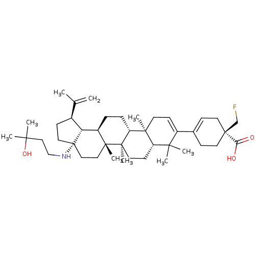 Chemical structure of BindingDB Monomer ID 372389
