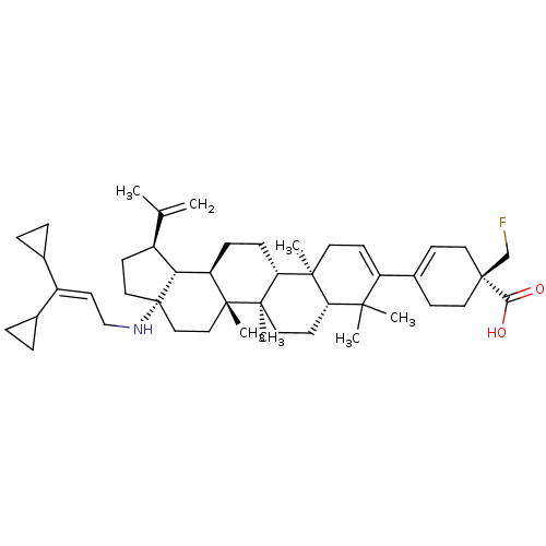 Chemical structure of BindingDB Monomer ID 372394