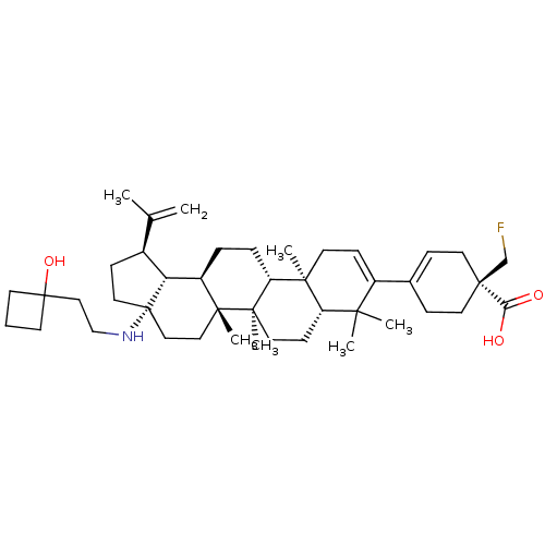 Chemical structure of BindingDB Monomer ID 372397