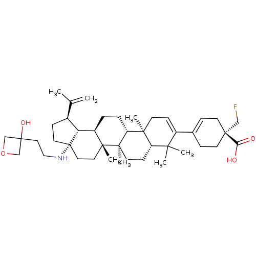 Chemical structure of BindingDB Monomer ID 372399
