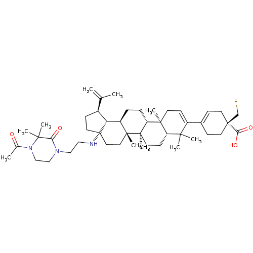 Chemical structure of BindingDB Monomer ID 372415