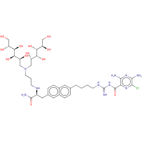 Chemical structure of BindingDB Monomer ID 372446