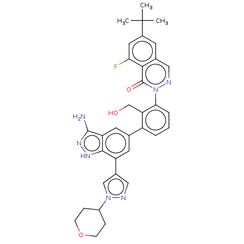 Chemical structure of BindingDB Monomer ID 374616