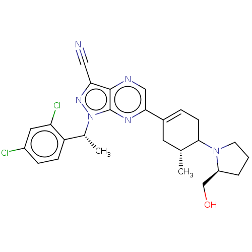 Chemical structure of BindingDB Monomer ID 374695