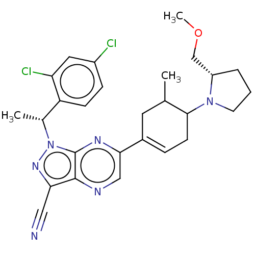 Chemical structure of BindingDB Monomer ID 374703