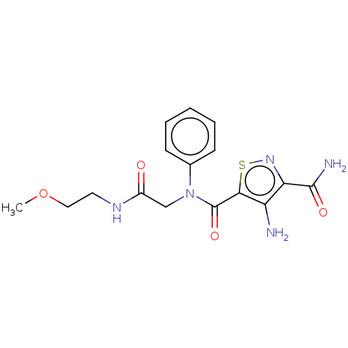 Chemical structure of BindingDB Monomer ID 375062