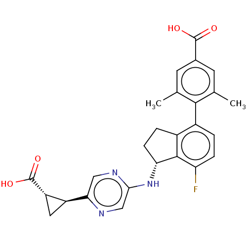 Chemical structure of BindingDB Monomer ID 375100