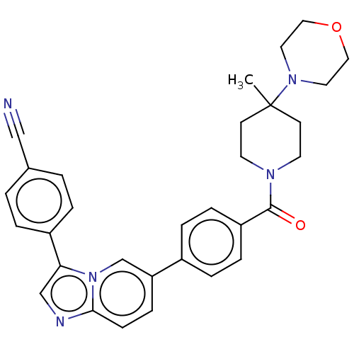 Chemical structure of BindingDB Monomer ID 375600