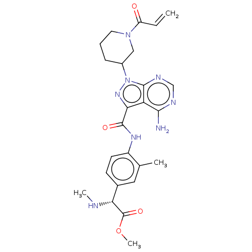 Chemical structure of BindingDB Monomer ID 376984