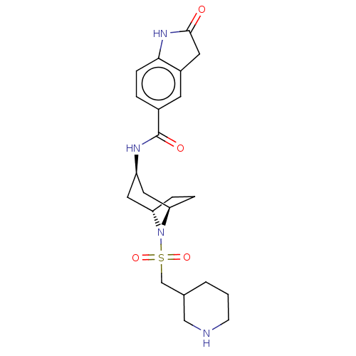 Chemical structure of BindingDB Monomer ID 378457