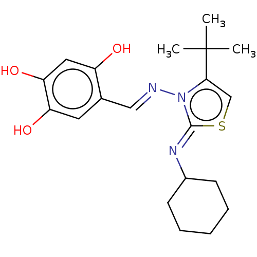 Chemical structure of BindingDB Monomer ID 380450