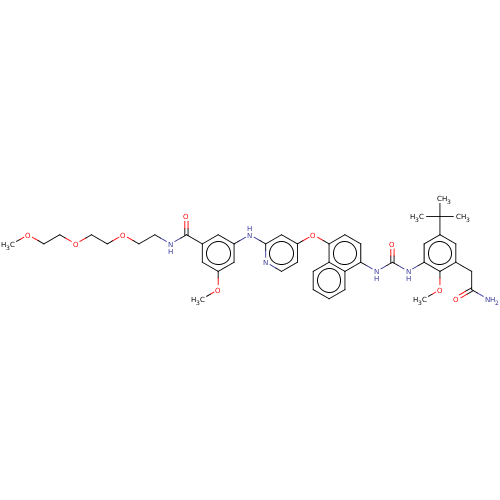 Chemical structure of BindingDB Monomer ID 381134