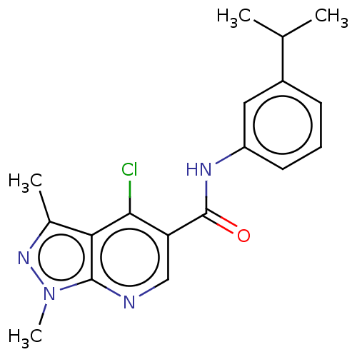 Chemical structure of BindingDB Monomer ID 381256