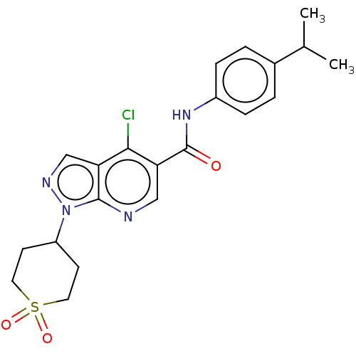 Chemical structure of BindingDB Monomer ID 381396