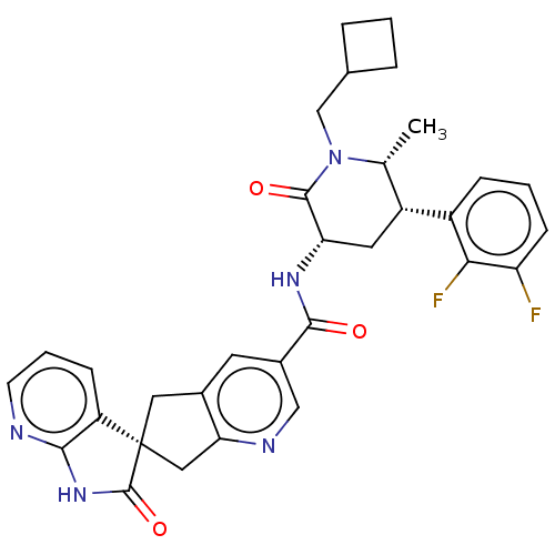 Chemical structure of BindingDB Monomer ID 381649