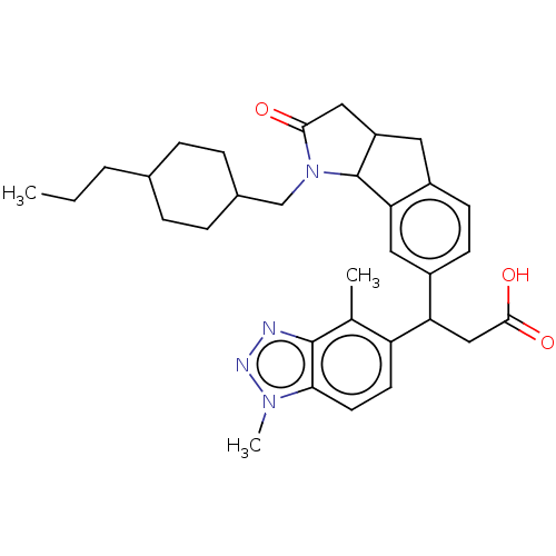 Chemical structure of BindingDB Monomer ID 381855