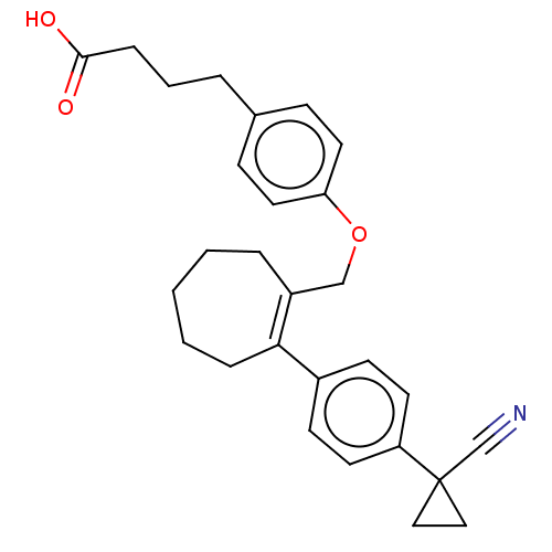 Chemical structure of BindingDB Monomer ID 382134