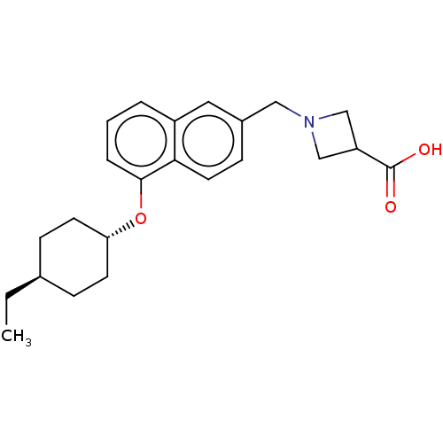 Chemical structure of BindingDB Monomer ID 382156