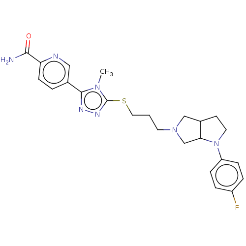 Chemical structure of BindingDB Monomer ID 382317