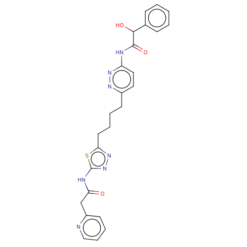 Chemical structure of BindingDB Monomer ID 383188
