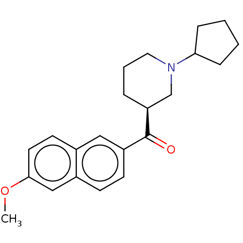 Chemical structure of BindingDB Monomer ID 383505