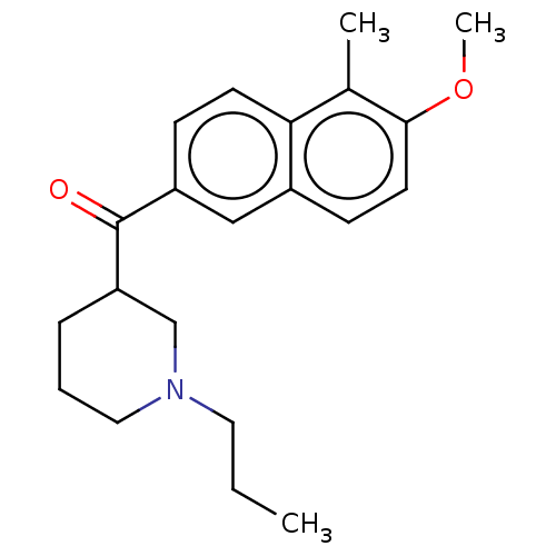 Chemical structure of BindingDB Monomer ID 383541