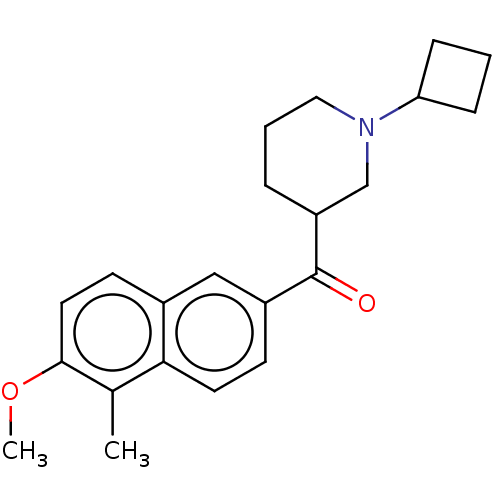 Chemical structure of BindingDB Monomer ID 383543