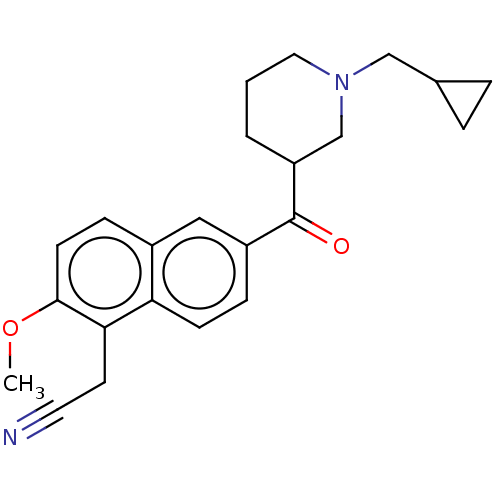 Chemical structure of BindingDB Monomer ID 383544