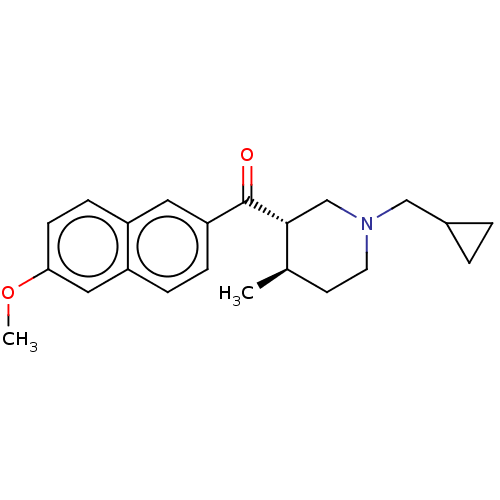 Chemical structure of BindingDB Monomer ID 383625