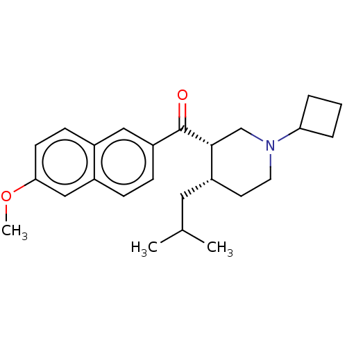 Chemical structure of BindingDB Monomer ID 383644