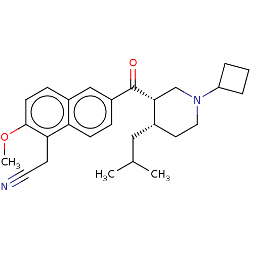 Chemical structure of BindingDB Monomer ID 383702