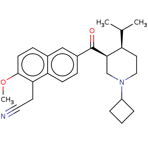 Chemical structure of BindingDB Monomer ID 383704