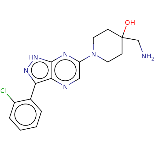 Chemical structure of BindingDB Monomer ID 384173