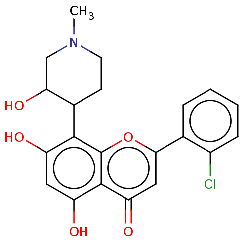 Chemical structure of BindingDB Monomer ID 384357