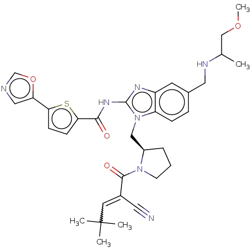 Chemical structure of BindingDB Monomer ID 384537