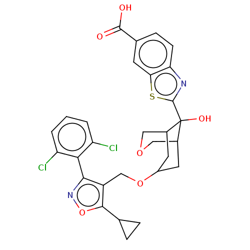 Chemical structure of BindingDB Monomer ID 384546