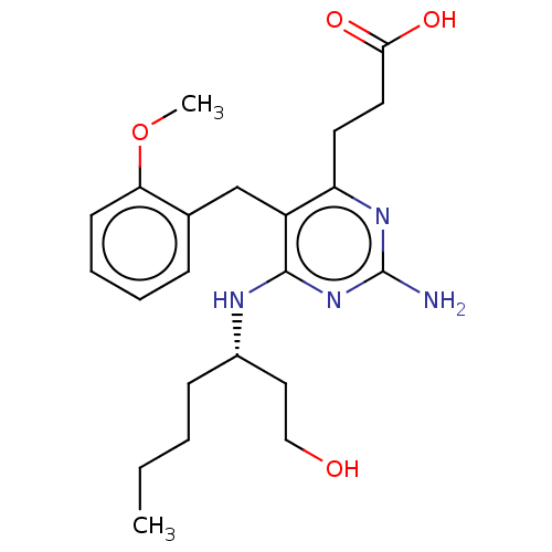 Chemical structure of BindingDB Monomer ID 385016