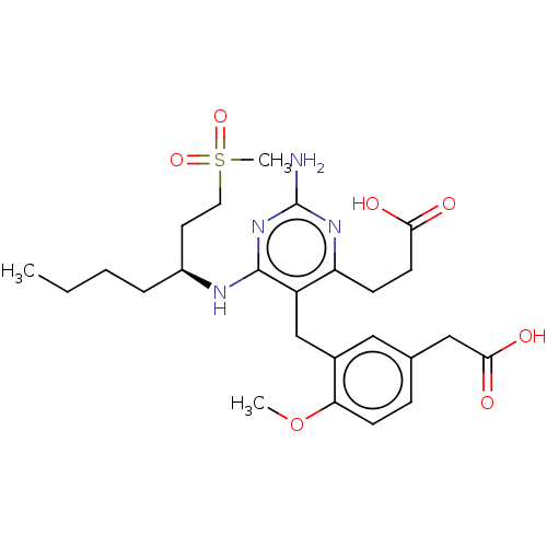 Chemical structure of BindingDB Monomer ID 385039