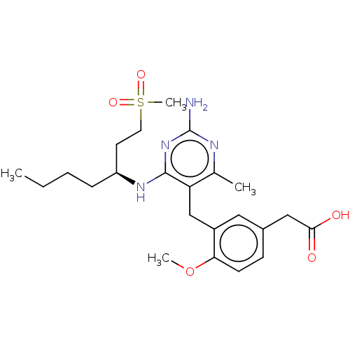Chemical structure of BindingDB Monomer ID 385040