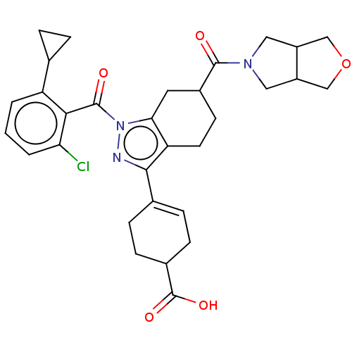 Chemical structure of BindingDB Monomer ID 385434