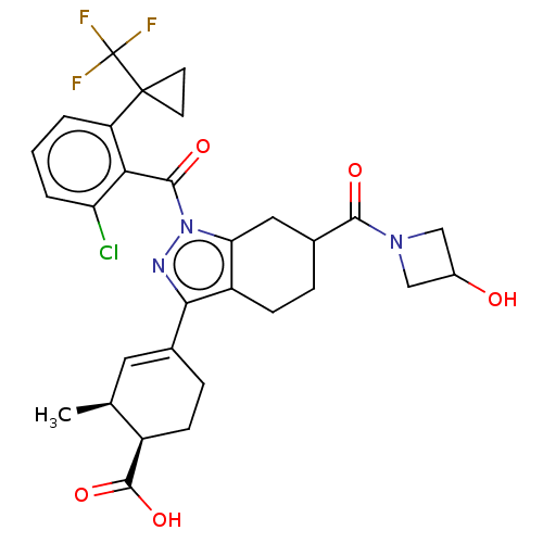 Chemical structure of BindingDB Monomer ID 385534