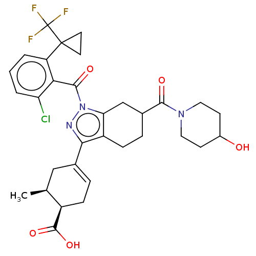 Chemical structure of BindingDB Monomer ID 385536