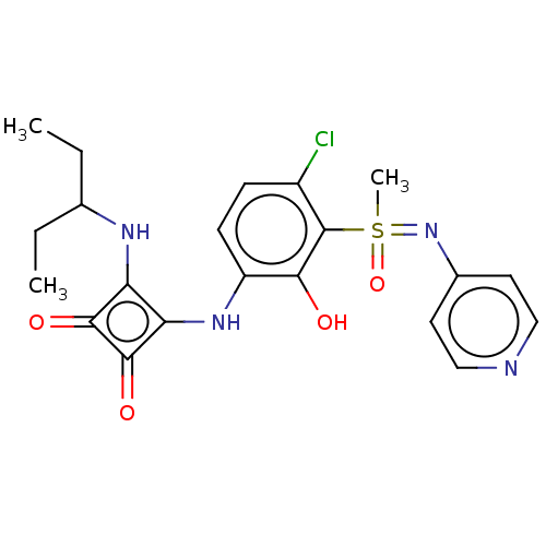 Chemical structure of BindingDB Monomer ID 385542